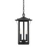 Elegant Lighting Thayer 9 Inch Outdoor Pendant in Black - 2 of 4