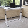 Emma and Oliver Height Adjustable (27.25-35.75"H) Sit to Stand Home Office Desk - image 2 of 4