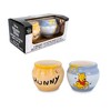 Silver Buffalo Disney Winnie the Pooh Hunny Pot Sculpted Ceramic Mini Mugs | Set of 2 - 2 of 4