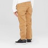 Toddler Boys' Pull-On Straight Fit Jeans - Cat & Jack™ Khaki - 2 of 3
