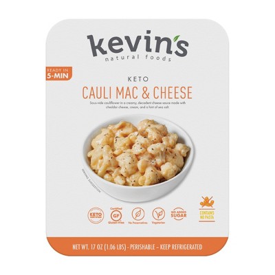 Kevin's Natural Foods Gluten Free Cauliflower Mac & Cheese - 17oz