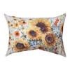 Sunflowers Forever 18x13 Inch Climaweave Pillow by Manual Woodworkers and Weavers - 2 of 3