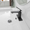 BWE Single Hole Single-Handle Bathroom Faucet in Matte Black - 3 of 4