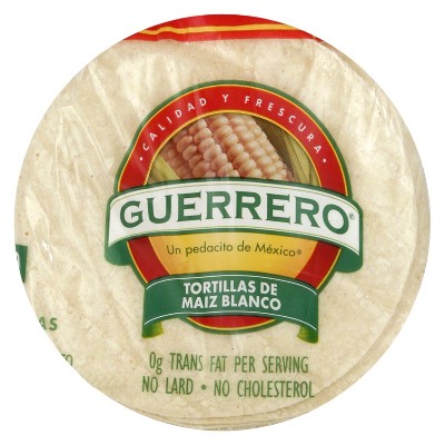 Guerrero Gluten Free White Corn Tortillas - 25oz/30ct