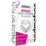 andmetics Bikini Wax Strips for Women - 2.54oz
