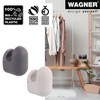 WAGNER – design yourself Wall Hook Set, Black Rubber & Steel, 4pc — Supports up to 35 lbs - 3 of 4