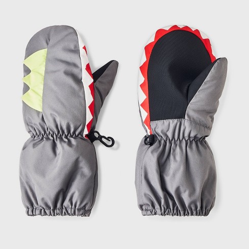 Grey toddler store mittens