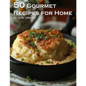 50 Gourmet Recipes for Home - by  Kelly Johnson (Paperback) - 1 of 1