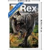 Trends International Jurassic World: Rebirth (2025) - T. Rex Framed Wall Poster Prints - 3 of 4