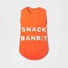 Graphic Snack Bandit Dog and Cat Tank Jersey - Boots & Barkley™ Orange - 2 of 3