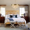 LLHZSY Mordern Glam Crystal Pendant Chandelier 8-Light Fixure for Kitchen Island Dining Room Living Room-24 2/5-in W X 12 3/5-in H-Chrome/Gold - 3 of 4