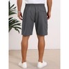 INSPIRE CHIC Men's Cotton Zipper Pockets Hiking Camping Cargo Shorts - 3 of 4