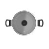 BergHOFF Leo Glints Nonstick Ceramic 8" Stockpot 3qt. With Glass Lid, Recycled Aluminum, Spirit - 3 of 4