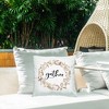 Stupell Industries Gather Phrase Leaf Wreath, 18 x 18 - 2 of 3