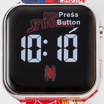 Boys' Spider-Man Watch Set with Flashlight - Red - image 3