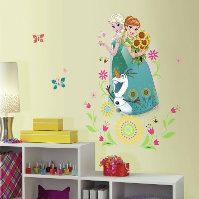 Frozen Fever Group Peel and Stick Giant Wall Graphic - RoomMates