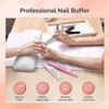 MelodySusie 9Pcs Nail Buffers Set,Nail Files and Buffers,100/180 Grit, Diamond Nail Buffer, Professional Nail Care Tools Kit for Home Use,Salon - 4 of 4