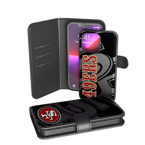 Keyscaper San Francisco 49ers Monocolor Tilt Wallet Phone Case For