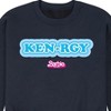 Men's - Barbie - Kenrgy Blue Graphic Fleece Sweatshirt - 2 of 4