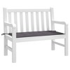 vidaXL Garden Bench Cushion Anthracite Garden Bench Cushion Non-slip - 3 of 4
