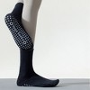 Anna-Kaci 2 Pairs Women's Yoga Non-Slip Crew Socks with Gripped Soles for Pilates and Home Workouts - 4 of 4