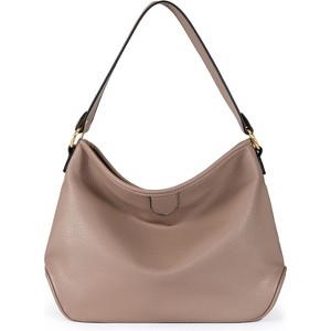 Purses and Handbags Classic Top Handle Shoulder Satchel Bags with Detachable Strap - 1 of 4