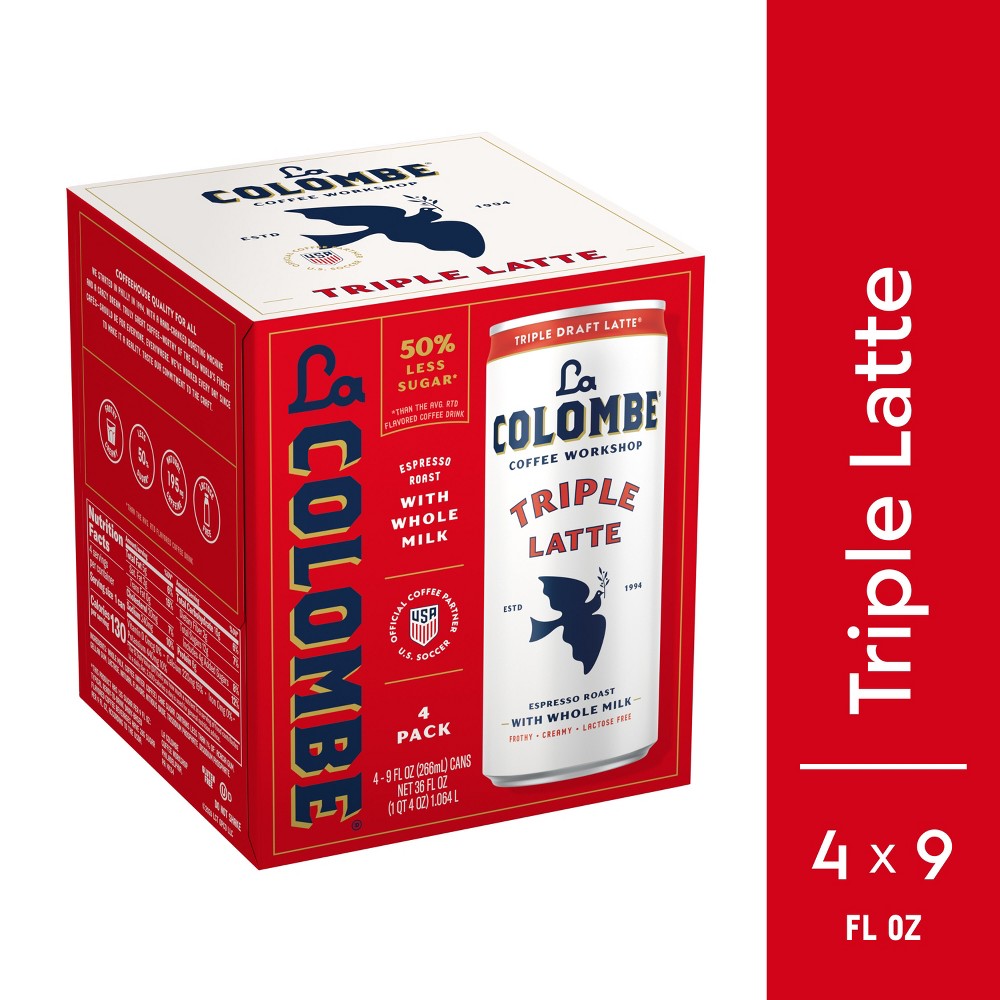 UPC 604913000166 product image for La Colombe Triple Draft Latte - 4pk/9 fl oz Cans | upcitemdb.com