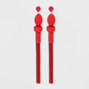Tassel Earrings - A New Day Red, Women