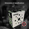Morrell Targets BOA Compression Archery Target, 20 Inch Weatherproof Foam Block for Compound Bows and Crossbows, Field Points Only, White/Black - 4 of 4
