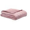 Quilted PolYester Solid Color Weighted Twin Blanket - 4 of 4