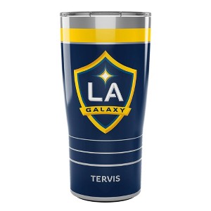 MLS LA Galaxy 20oz MVP Stripe Stainless Steel Tumbler - 1 of 3