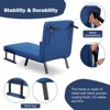 Aukfa 26'' Sleeper Sofa - 4-in-1 Convertible Chair Bed with 5-Position Adjustable Backrest for Small Spaces - 3 of 4