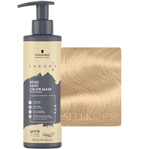 Schwarzkopf Professional Chroma ID Color Mask (10.1 oz / 300 mL) - 9.5-4 Beige Sand - Semi Permanent Hair Mask - 1 of 3