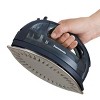 Panasonic NI-WL700A Cordless Steam/Dry Iron, 1500W Wide Stainless Steel Plate, Blue - 2 of 4