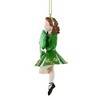 4.25 In Irish Lucky Girl Christmas Saint Patricks Day Tree Ornaments - image 2 of 3