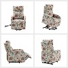 Set of 2 Gina Mid-century Power Remote Recliner with Metal Base| ART OF LIVING DESIGNS - 3 of 4