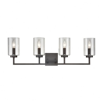 Elk Home West End 4 - Light Vanity in  Oil Rubbed Bronze