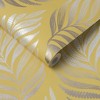 Botanica Summer Yellow Leaves Tropical Paste the Wall Wallpaper - 3 of 4