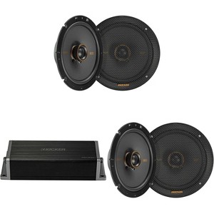 Kicker 47KEY2004 4-Channel DSP Smart Amp w/ (2) 51KSC6704 6.75" Audio Upgrade Bundle - 1 of 4