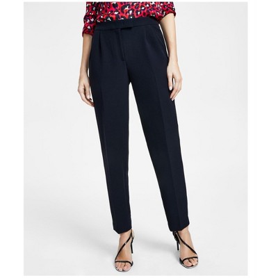 Anne Klein Womens Compression Stretch Casual Trouser Pants