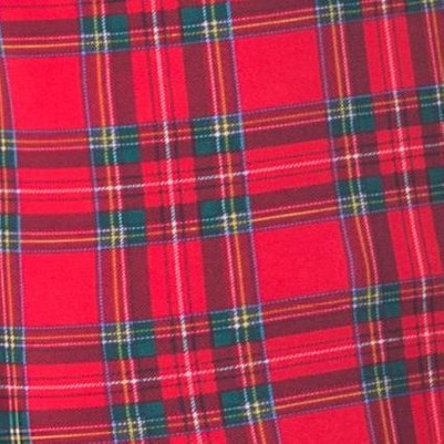 red plaid