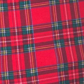 red plaid