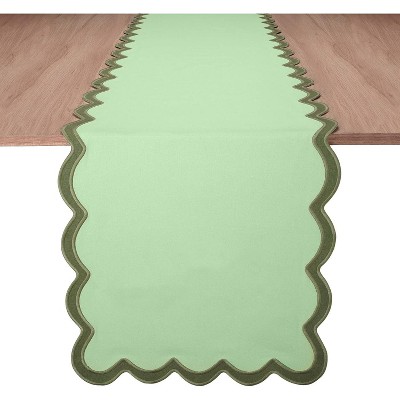 Folkulture Scallop Table Runner
