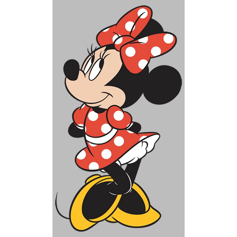 Men's Mickey & Friends Minnie Mouse Portrait T-Shirt, 2 of 6