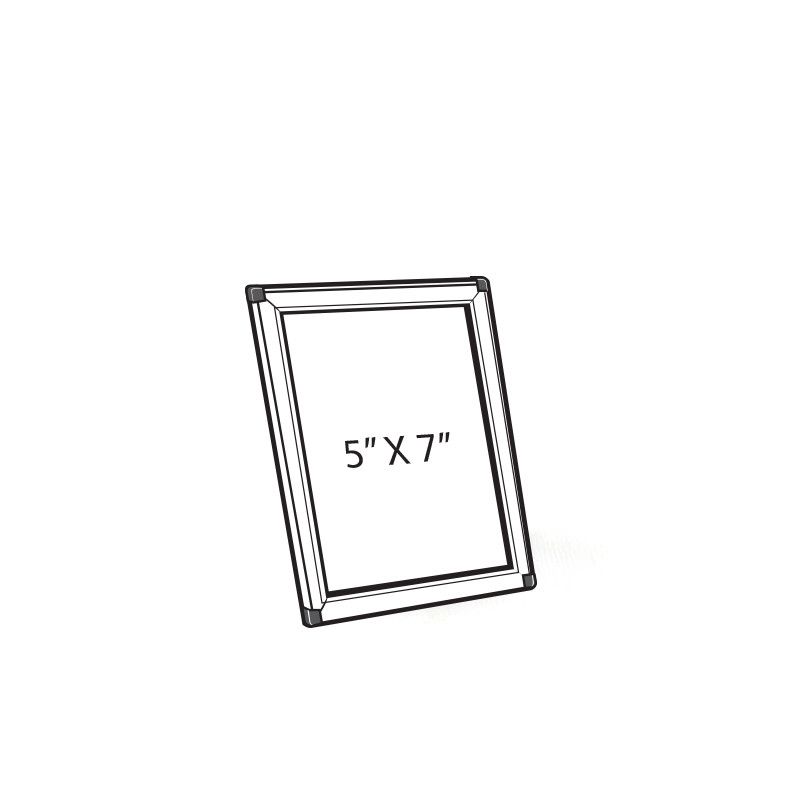 Azar Displays 5" x 7" Vertical/ Horizontal Snap Frame for Counter or Wall Display, 10-Pack, 3 of 8