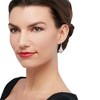 Ross-Simons 0.33 ct. t.w. Diamond Art Deco-Style Drop Earrings in Sterling Silver - 2 of 3
