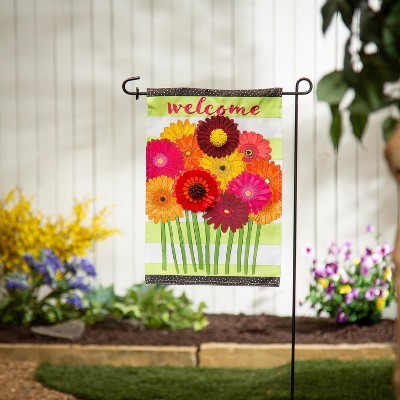 Evergreen Flag Gerbera Daisies Bouquet Summer Garden Flag, Flowers Garden Flags 12x18 Double Sided for Outside, Outdoor house Flags for All Season