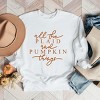 All The Plaid and Pumpkin Things - Women's Graphic Sweatshirt - 2 of 4
