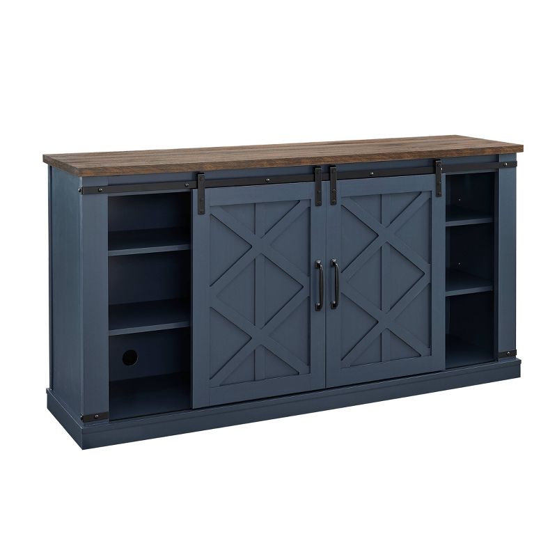 58&#34; TV Stand for TVs up to 65&#34; Navy - Home Essentials, 6 of 13