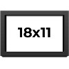 PosterPalooza | Shadow Box 1.5" Depth Black Picture Frame - UV Acrylic, Backing Board, Hanging Hardware - 2 of 4